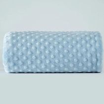 Cobertor Hug Duplo Dots Azul Bebê