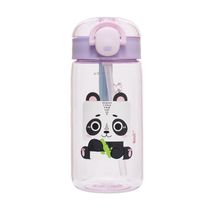 Garrafa Com Canudo Pacific Kouii 460ML Panda Pandi Roxo