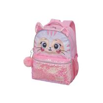 Mochila de Costas Pacific Pack Me Kitten Rosa