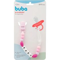 Prendedor de Chupeta em Silicone Buba