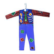 Fantasia de Festa Junina Infantil Macacão Longo