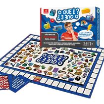 Jogo O Que É, O Que É? Brincadeira De Criança, 2 à 6 Jogadores, Para Adultos e Crianças +7 Anos