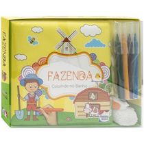 Livro Colorindo no Banho - Fazenda - Happy Books