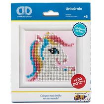Diamond DOTZ Conjunto Artesanato com 700 DOTZ Unicornio FUN