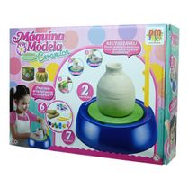 MAQUINA MODELA CERAMICA A PILHA - DM BRASIL