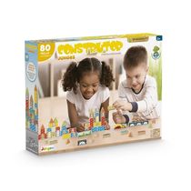 Jogo Construtor 80 Peças - Junges