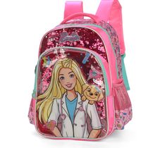 Mochila Infantil - Barbie - Veterinária - Luxcel