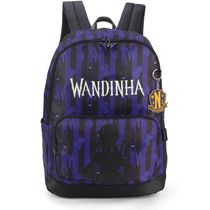 Mochila - Wandinha - Roxo/Gliter - Luxcel