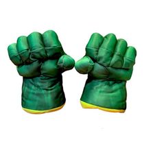 Par de Luvas Verde de Pelúcia