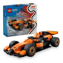 Piloto De F1 Com Carro De Corrida Da Mclaren Lego 60442