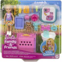 Barbie Family Chelsea Conjunto de Animaizinhos Mattel JDF89