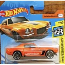 *Embalagem danificada* Hot Wheels Speed Graphics - ? Camaro