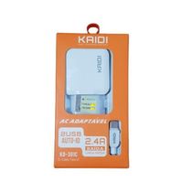 Carregador 2 Portas USB Tipo C Rápido 2.4A