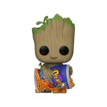 Funko Pop Marvel - Groot With Cheese Puffs 1196