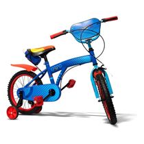 Bicicleta Infantil Good Mood Aro 16 Freio Ferradura e Tambor sem Marchas | Blue Power