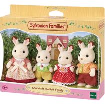 Sylvanian Families Nova Família dos Coelhos Chocolate