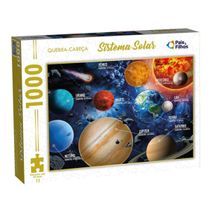 Quebra-Cabeça Puzzle Sistema Solar 1000 Peças - Pais & Filhos