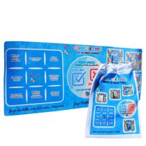 Tapete Tabuleiros 3 em 1 jogos Educativos e Cognitivos para Autistas