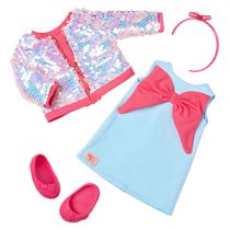 Conjunto De Acessórios - Our Generation - Jaqueta Com Paetês - Candide