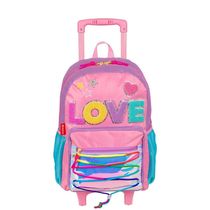 Mochila de Rodinhas Sestini X Sem Alça Colors Girls Colorida