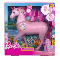 Unicórnio c/ Som e Luzes Brilhantes - Barbie - Mattel
