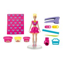 Conjunto - Play-Doh - Barbie - Babados E Laços - Hasbro