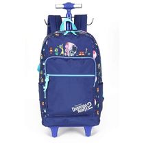 Mochila de Rodinhas Com Alça Luxcel Divertida Mente Roxo
