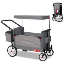 Carrinho de Bebê e Passeio Dobrável e Multifuncional, Peso Máximo 54 kg, RADIO FLYER 3971Z, Cinza