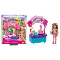 Boneca Barbie Chelsea Barraca de Doces c/ Acessórios - Barbie And Stacie to the Rescue - Mattel