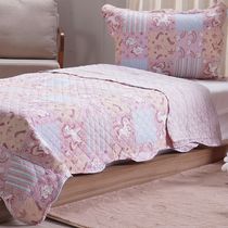 Kit Colcha Casal Ultra Lisse Kids New Rolinho 210x230cm Unicórnio