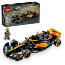 LEGO Speed Champions Carro de Corrida de Fórmula 1 da McLaren 2023 com 245 peças