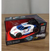 Brinquedo Carro Corrida Menino Solta Fumaça Com Luzes