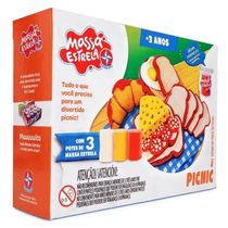 Massinha de Modelar Picnic Estrela