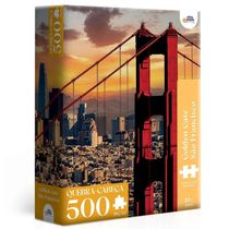 Quebra Cabeça Golden Gate São Francisco 500 Peças Toyster