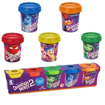 Disney Kit 5 Potes De Massinha Divertidamente-Cotiplás 2849