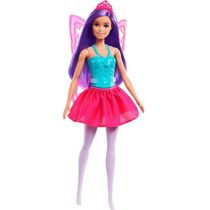 Boneca Barbie Fada Cabelo Roxo - Mattel