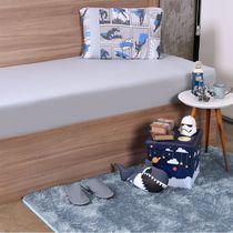 Jogo de Cama Infantil Solteiro Malha 100% Algodão Heróis