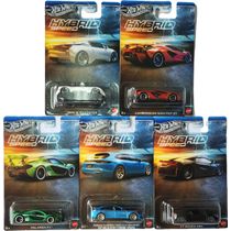 Hot Wheels Hybrid Speed - Set Completo (5 Miniaturas)