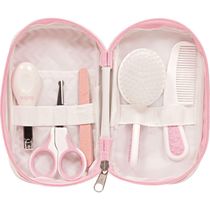 Kit Cuidados do Bebê Com Estojo Rosa Buba