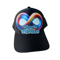 Boné Azul Escuro para Autistas Infinity Blue - Diferente é ser você