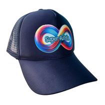 Boné Proteção para Autistas Infinity Blue + Jogo Cognitivo