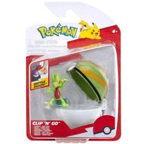 Pokemon Boneco Treecko com NEST BALL SUNNY 3427