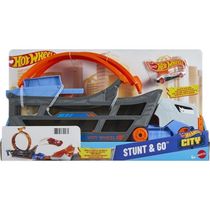 Hot Wheels Pista CITY Transportador de Acrobacias Mattel GCK38