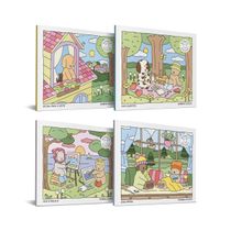 Kit Criatividade Sem Telas | Coleção completa Bobbie Goods (Do dia para a noite, Dias quentes, Isso e aquilo e Dias frio