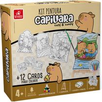 Super Kit Pintura Capivara com Brindes