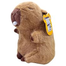 Boneco de Pelúcia Capivara Bexiguinha 20cm Polibrinq