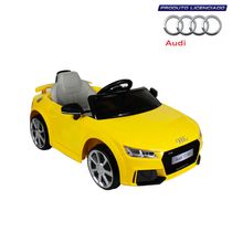 Carrinho Elétrico Audi TT RS 12V Amarelo Bel