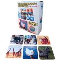 Jogo Educacional Braille para Crianças com Baixa Visão 6 Pares