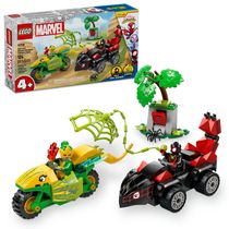 LEGO - Spidey - Perseguição com Veículos de Dinossauro de Spin e Electro - 11198