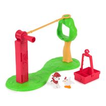 Mini Playset - Patrulha Canina - Marshall - Escorregador Aéreo - Sunny